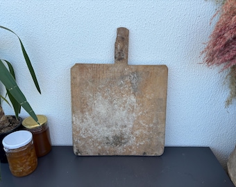 Vintage Turkse houten deegplank: rustiek boerderij keukendecor