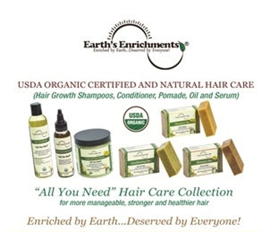 Organic Pomade Hair Growth Stops Itchy Dry Scalp Dandruff Etsy