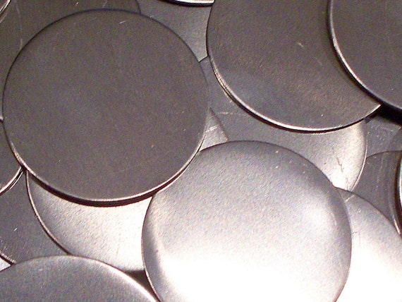39mm 1/2 oz Fine .999 Silver Tumbled Stamping/Engraving Blank Disk