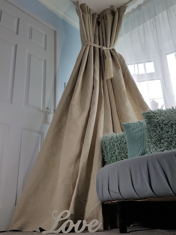 New Made To Order Huge Natural Austen Laura Ashley Linen Each Etsy