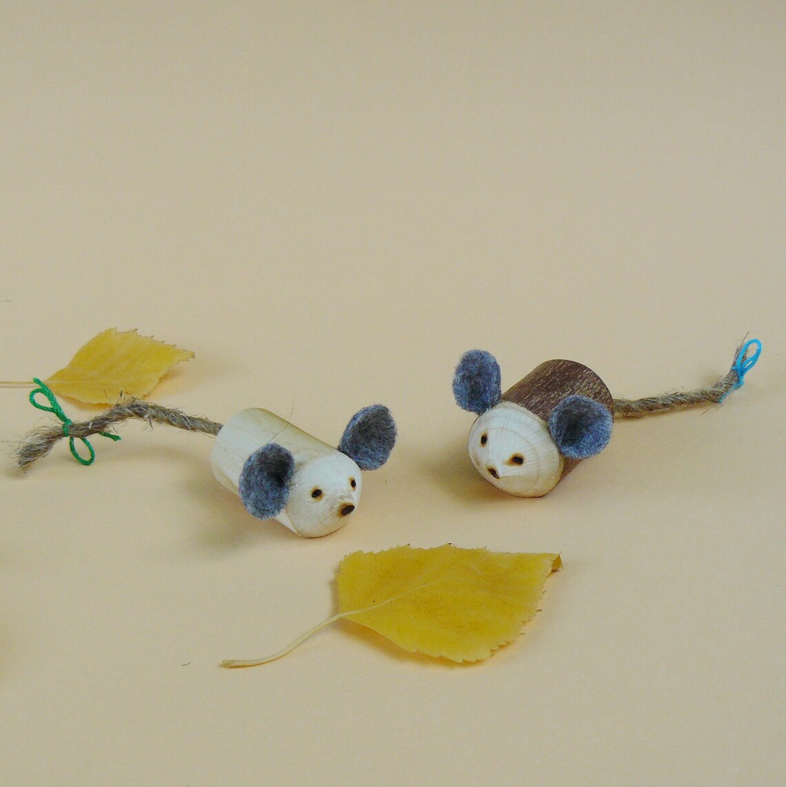Cute mouse Wooden toys Mouse Waldorf toys Mouse miniature Etsy