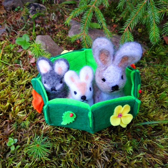 little rabbit family toys