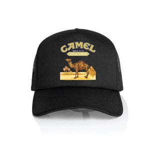 Vintage CAMEL Cigarettes Trucker hat