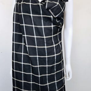 Vestido monocromático auténtico de Moschino, económico y chic, talla IT 42 UK 10, años 90