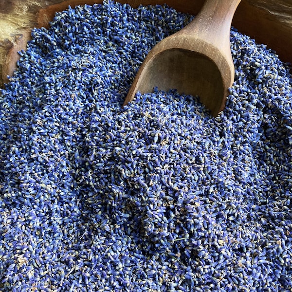 USA grown Lavender—organically grown—true English lavender buds