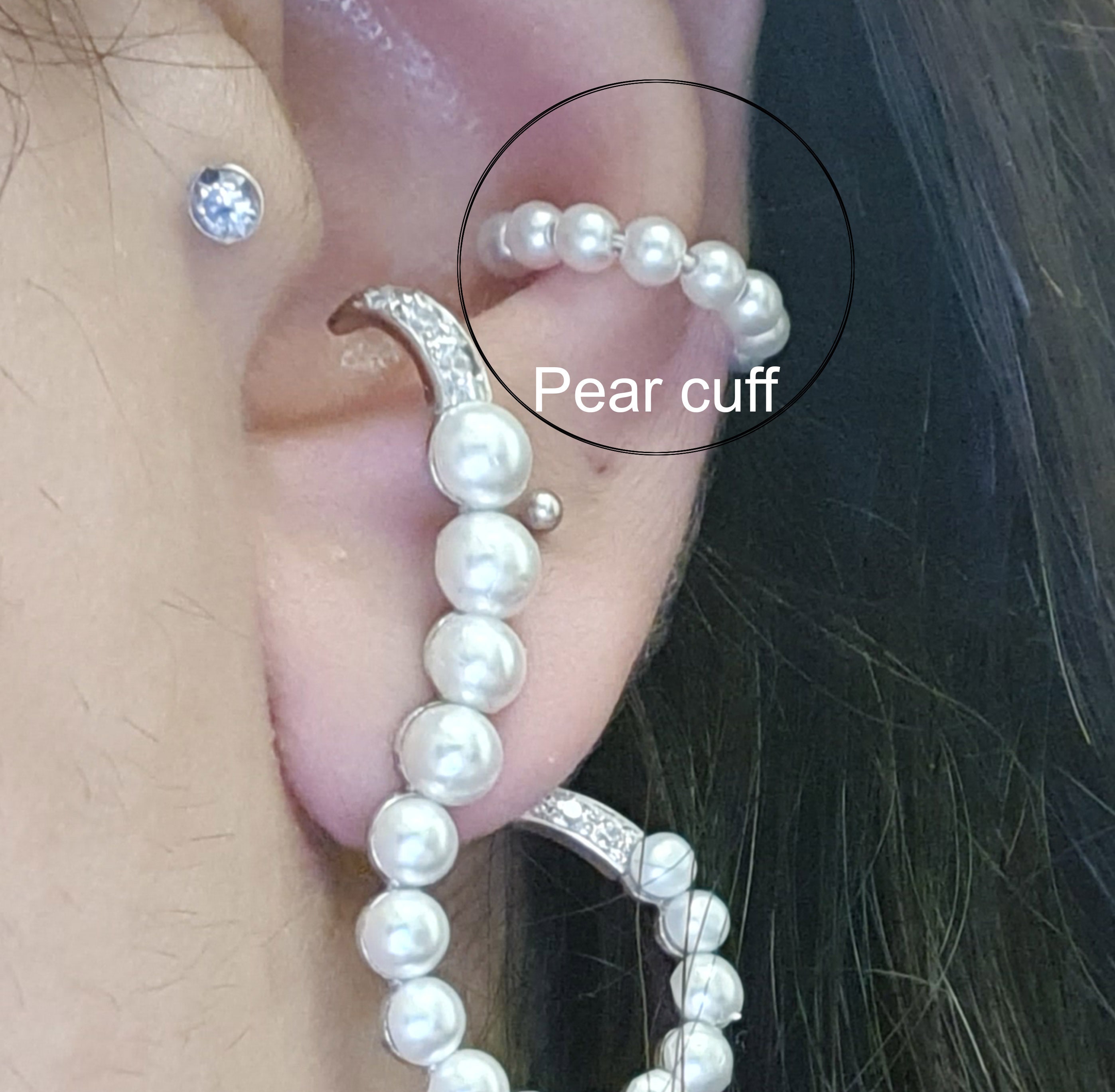 Conch pearl earrings best sale