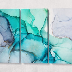 Modern Wall Art Marble Pattern Leather Print | Abstract Bedroom Print | Large Wall Art | Large Abstract Canvas | Home Decor Print