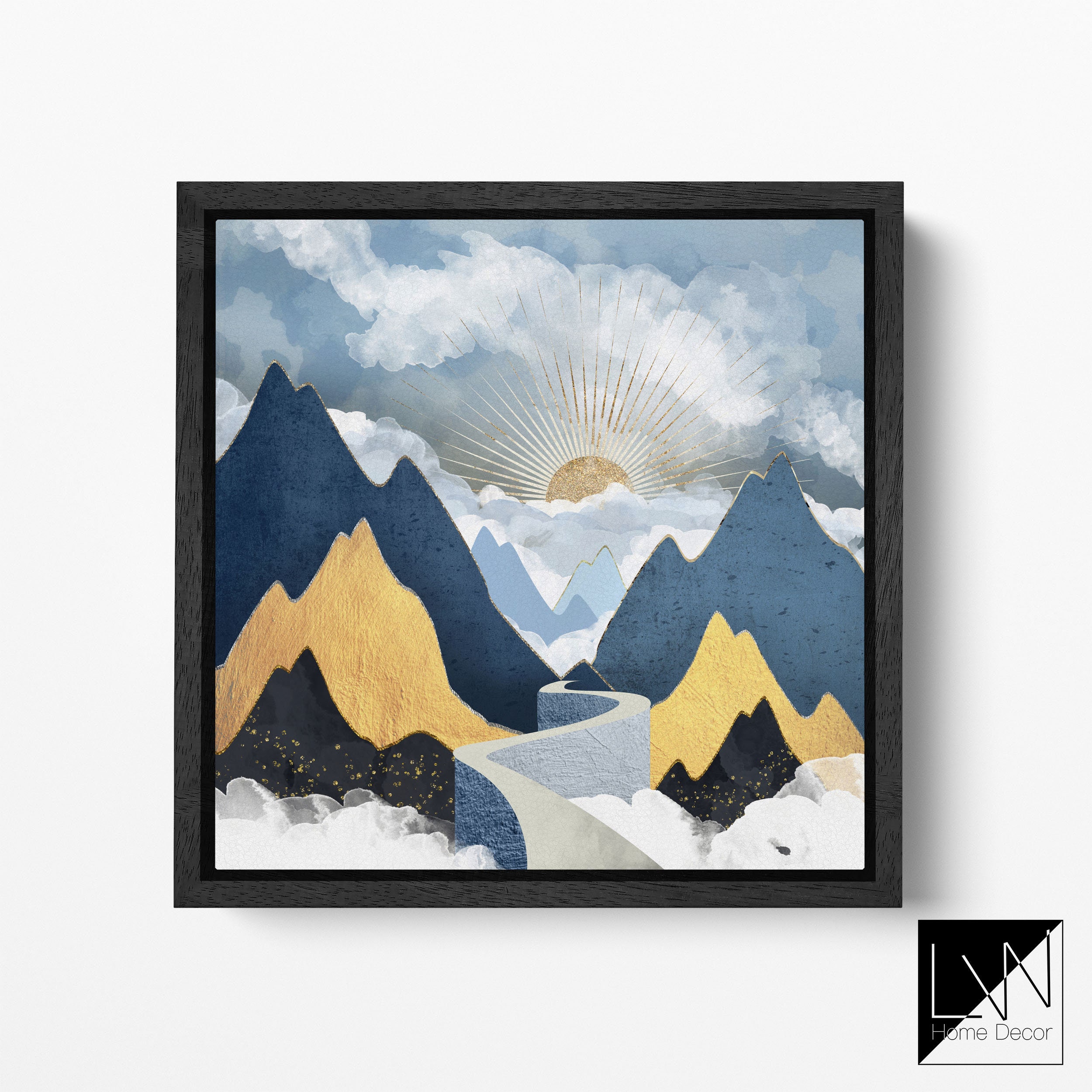 Heaven Path Nordic Style Wall Decor Framed Canvas Print