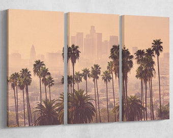 LA Palms Reverie PETA Approved Faux Leather Canvas Wall Art