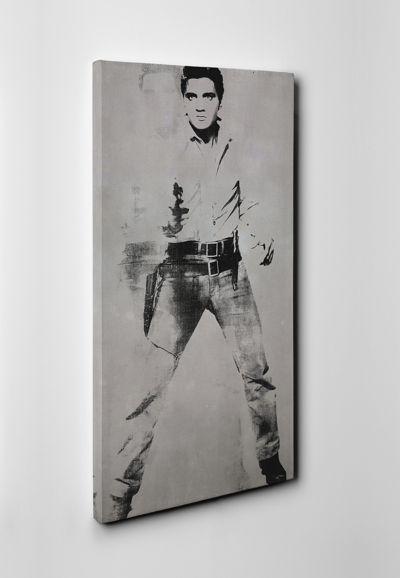 Andy Warhol Double Elvis ferus Type Leather - Etsy Israel