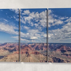 Grand Canyon Leather Print/Extra Large Grand Canyon Print/Grand Canyon Wall Art/Multi Panel Grand Canyon/Made in Italy/Better than Canvas!