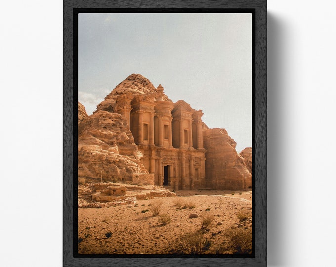Petra Jordan Canvas Eco Leather Print, Made in Italy!