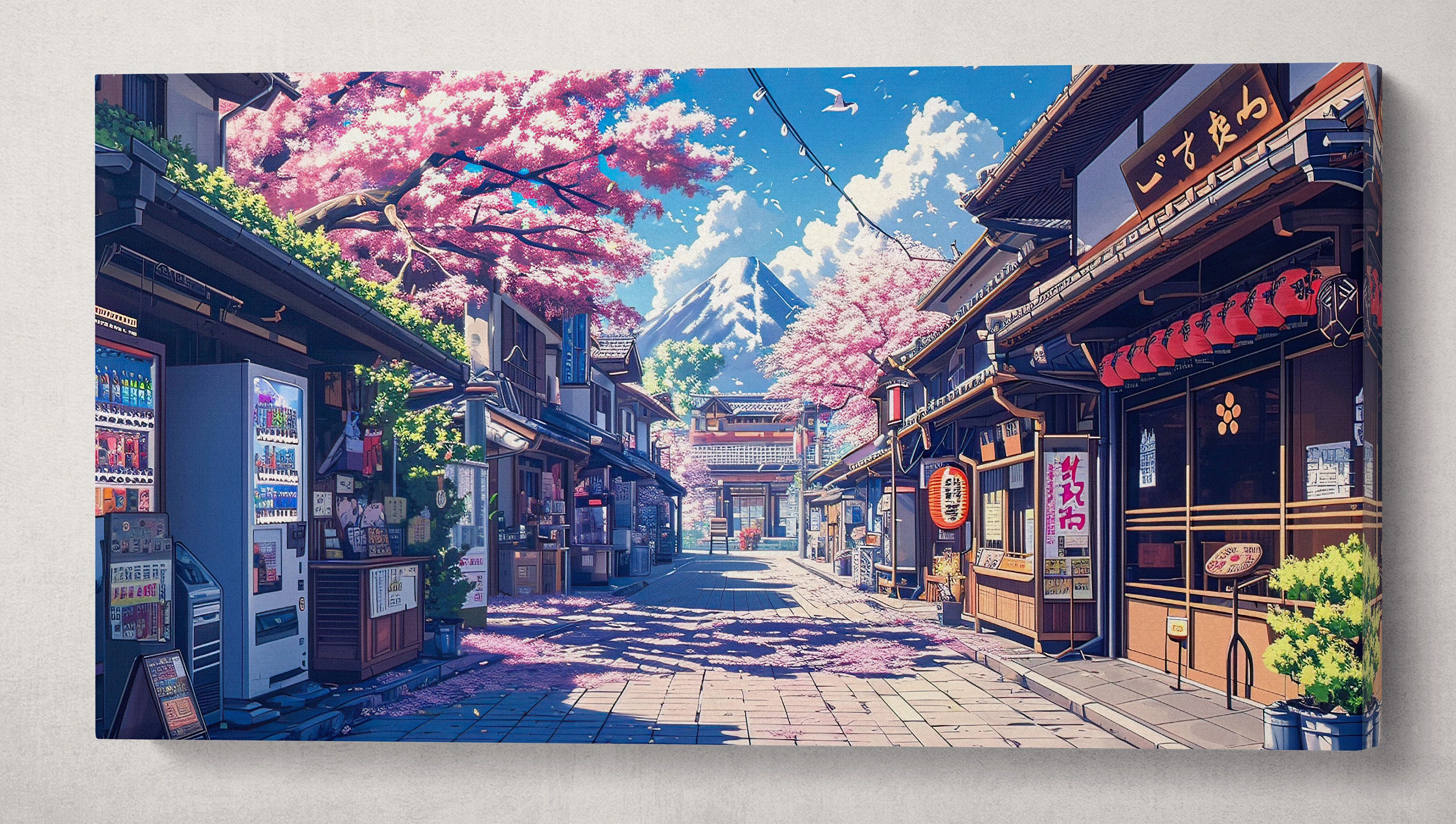 Japanese Anime Art Trees Japanese Anime Art Trees