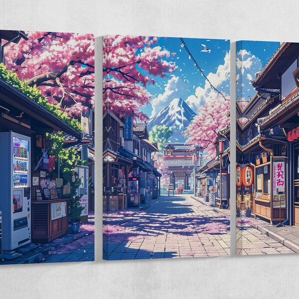 Anime Framed Wall Art - Etsy