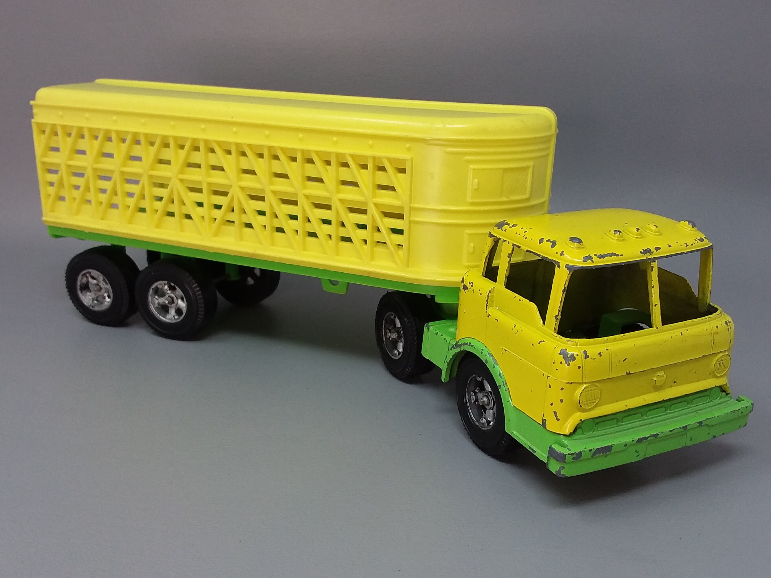 Hubley Kiddie Toy Cattle Truck Metal Diecast 1950s Etsy