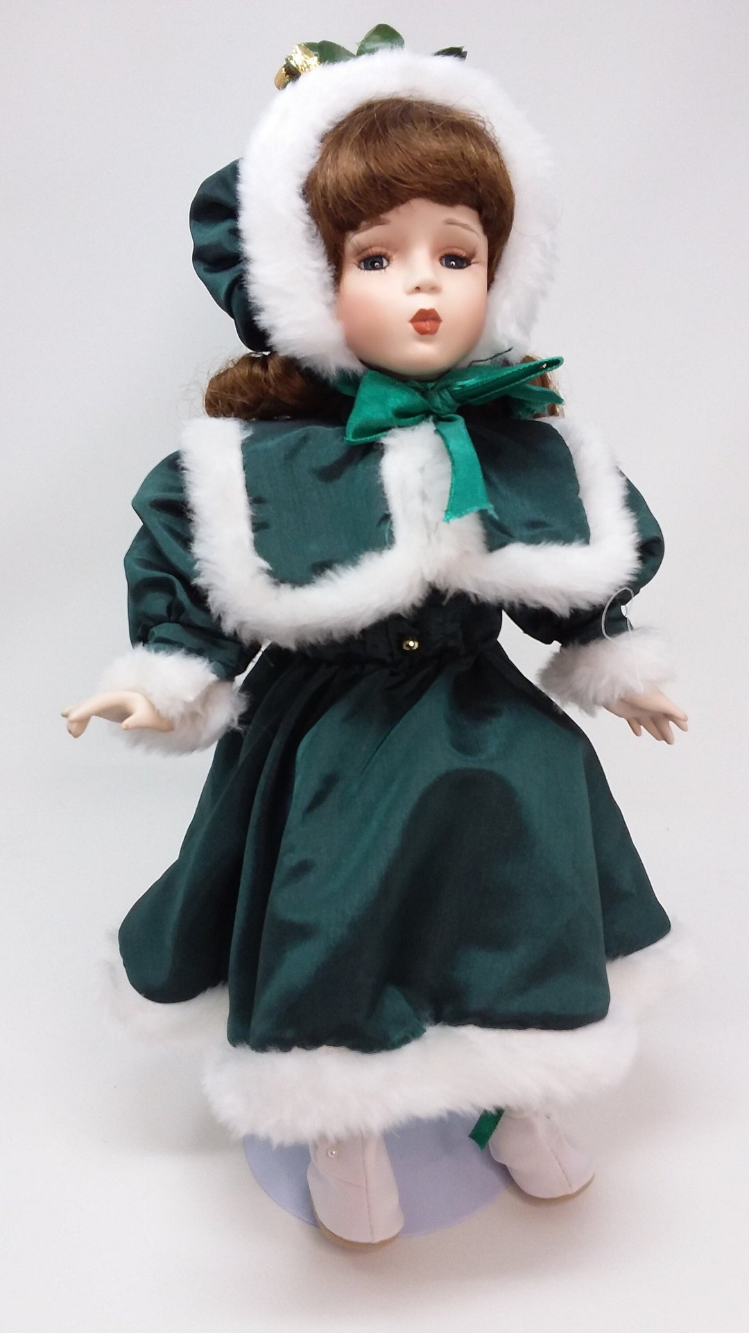 Vintage Christmas Doll From Paradise Galleries Etsy