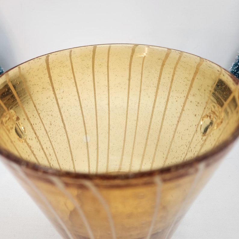 Vintage Venini for Disaronno Italian Art Glass Ice Bucket Etsy