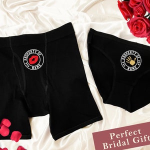 Your Lucky Day Sexy Couple Matching Underwear, Valentines Day Gift,  Matching Underwear Couple Set, His and Hers Underwear, Matching Undies 