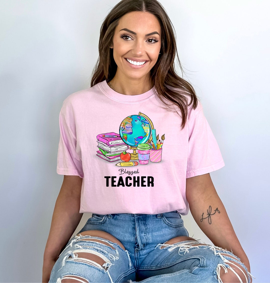 pastel-blessed-teacher-shirt-for-teacher-appreciation-gift-boho