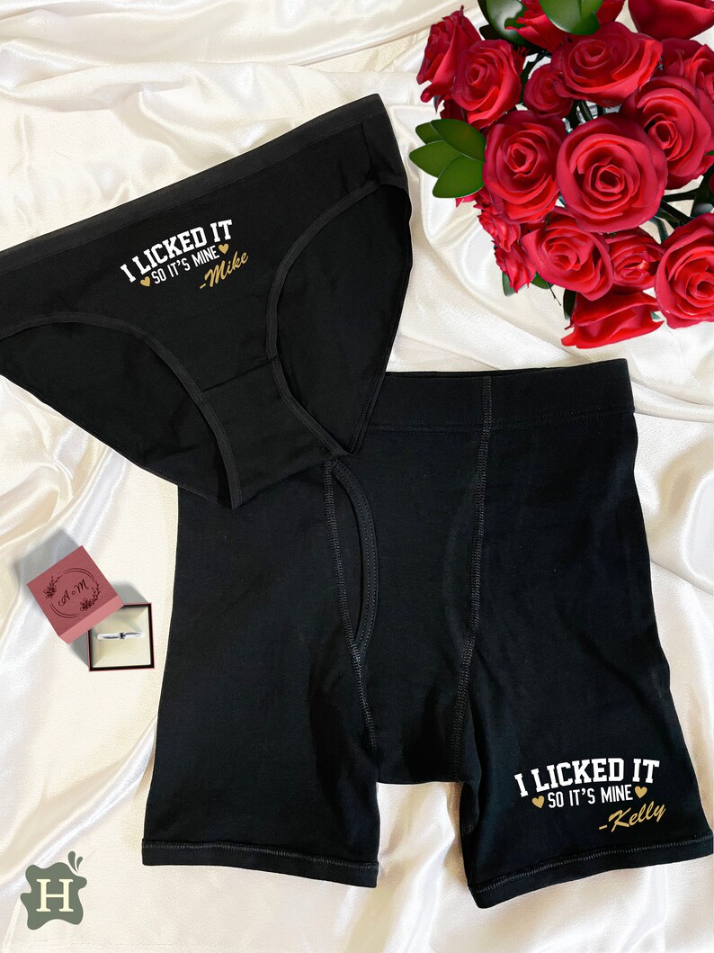 His and Hers Couples Underwear Sexy Gift for Him Etsy