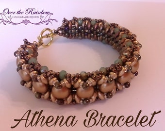 PDF beading pattern - ATHENA bracelet
