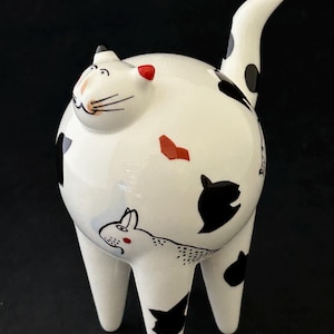 【美品】Villeroy & Boch ビレロイ&ボッホ 猫の置物 陶器 Villeroy boch cat - Etsy 日本