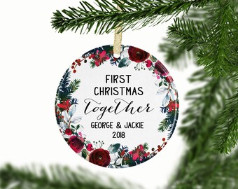 first christmas together ornament