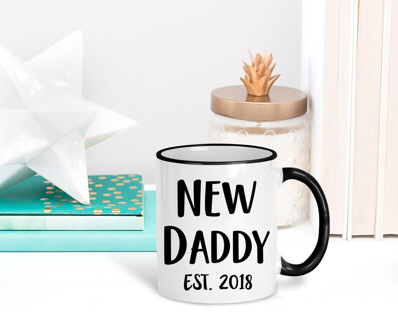 New Dad Coffee Mug New Dad Gift Baby Shower Gifts New Etsy