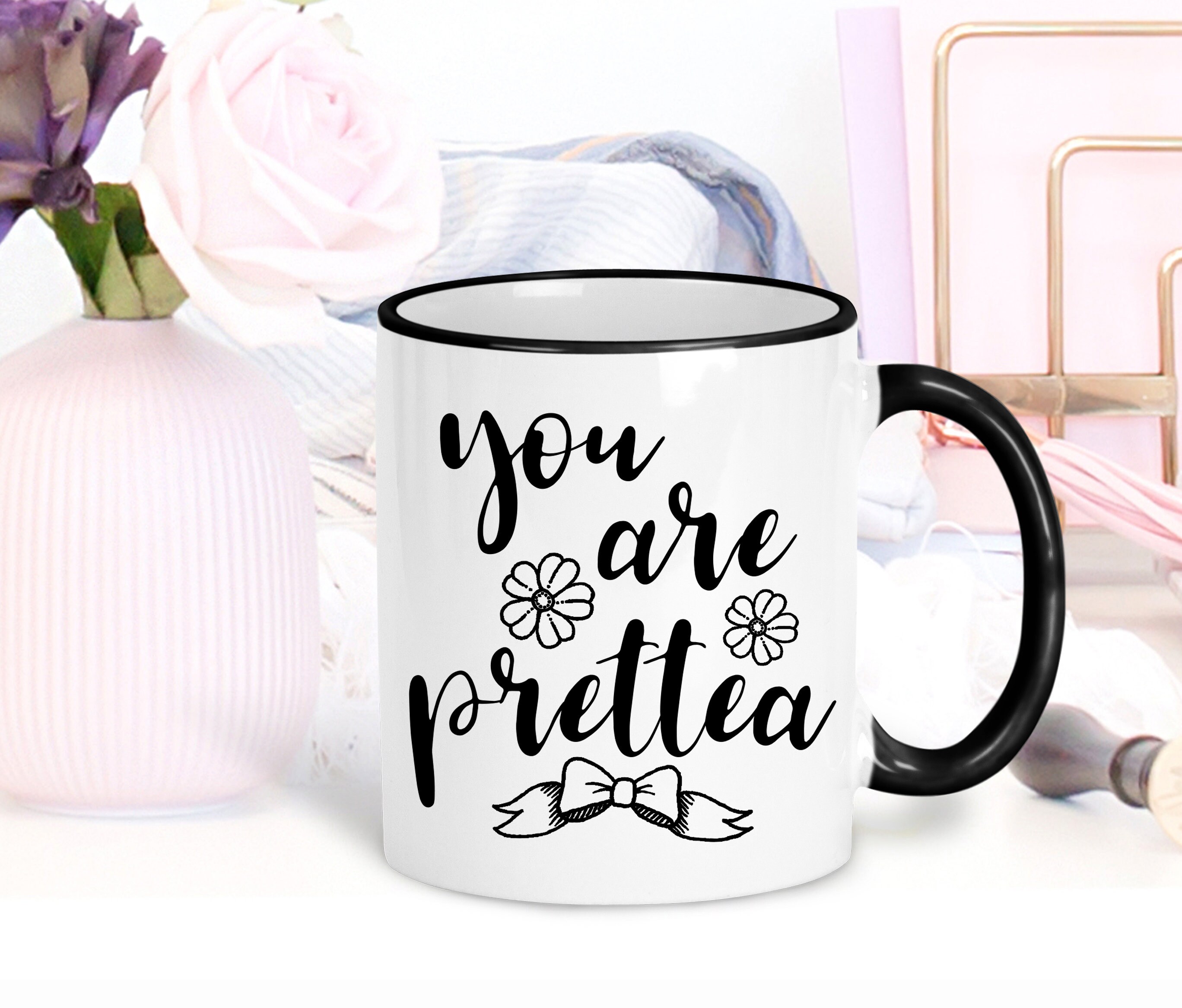 Best Friend Tea Cup Gift Cute Mug Gift for Her You Are Etsy