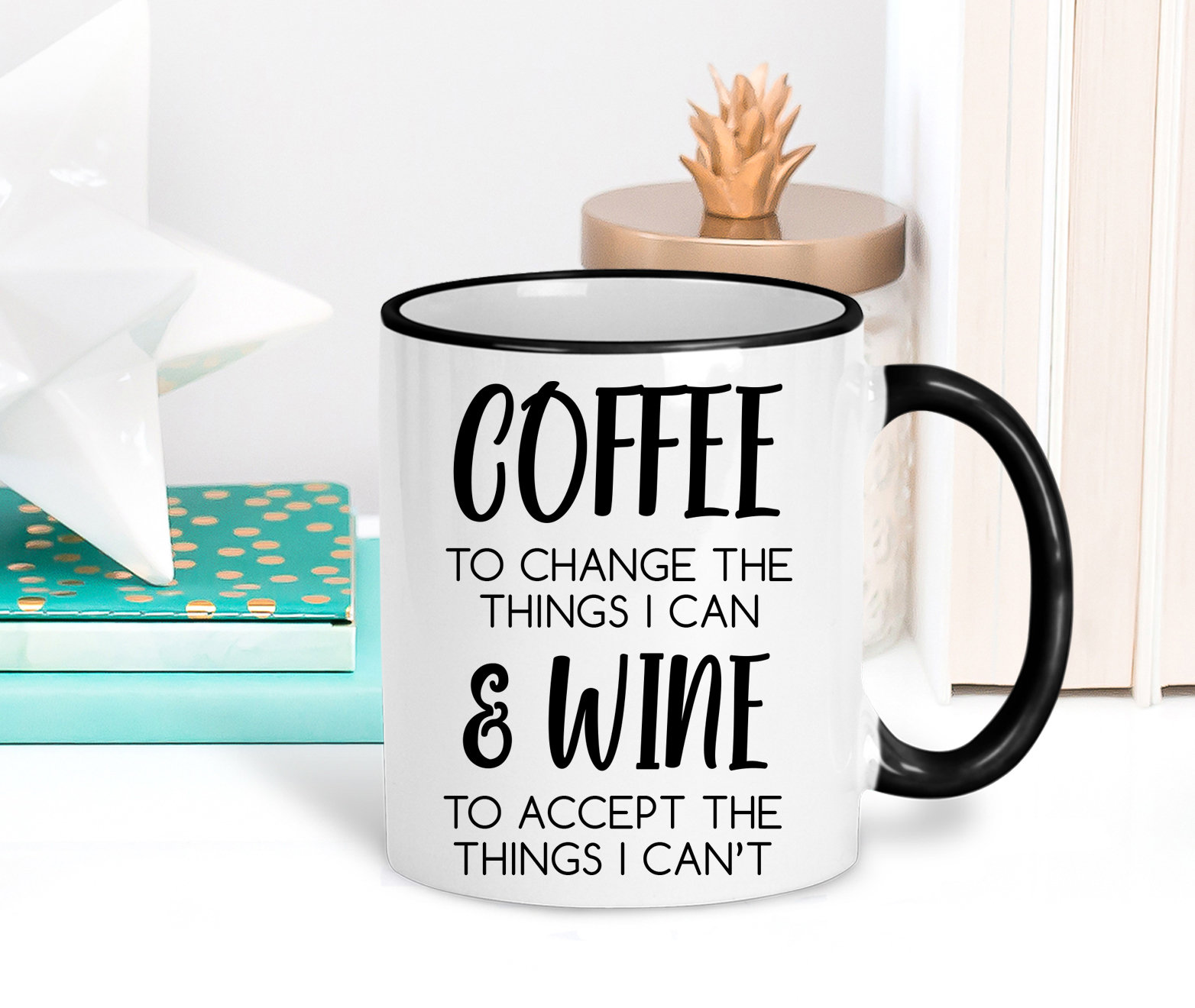 Wine Lovers Gift Coffee Quote Mugs Funny Wine Mug Wine Etsy