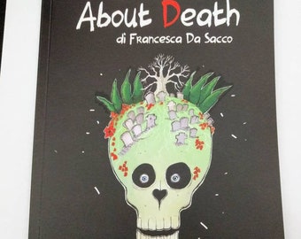 About Death. Graphic Novel, colori, fumetto, divertente.