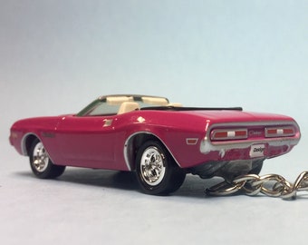 Dodge Super Bee Muscle Car Mopar Car Design Faux Leather Key Ring /& Decals