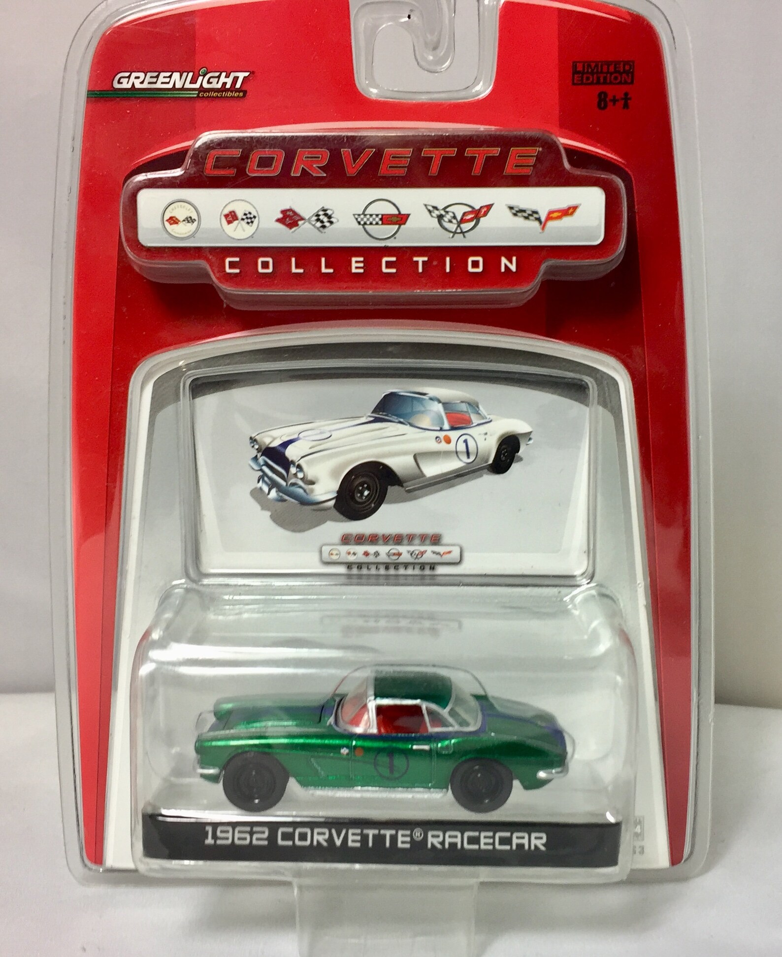 164 Greenlight CHASE CAR1962 Corvette Race CarGreenlight Etsy