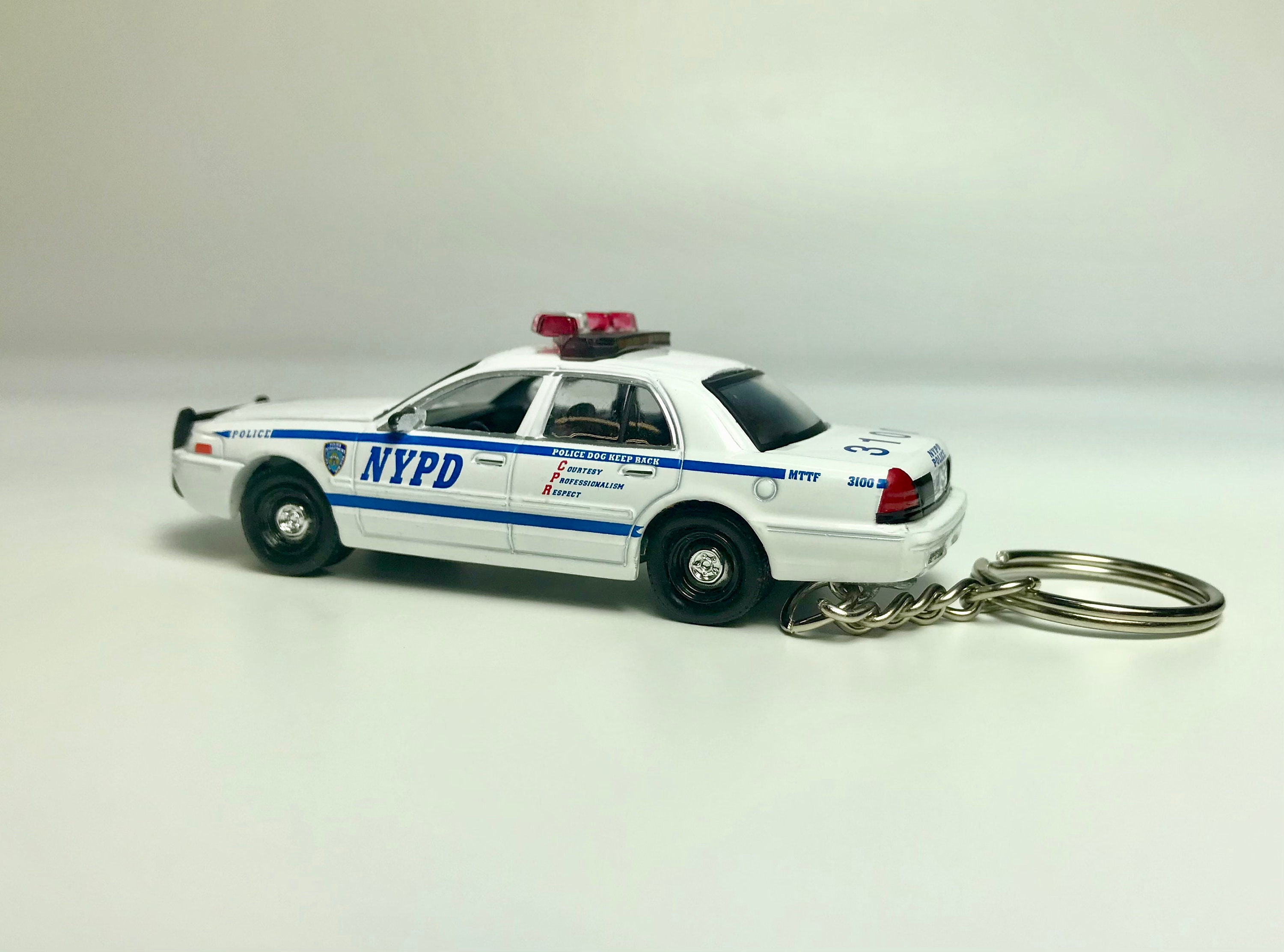 NYPD 2008 Ford Crown Victoria Police Car Novelty keychain Etsy