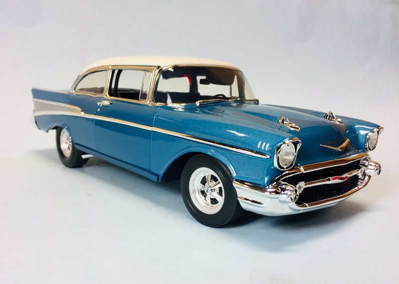 118 Scale 1957 Chevrolet Bel Air Die cast model car Etsy