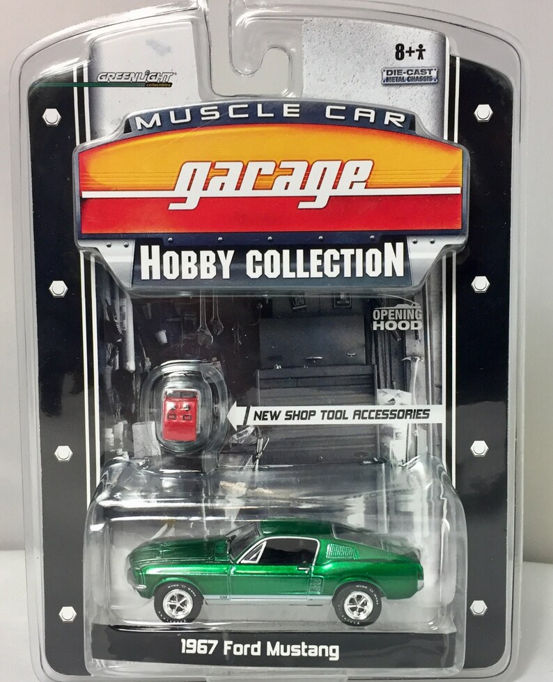 164 CHASE CAR1967 Ford Mustanggreenlight Collectibleschase Etsy