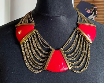 Vintage 70s/80s Multistrand Chocker Necklace