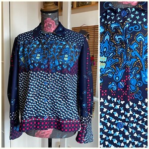 Rare Vintage 70s Novelty Shirt.