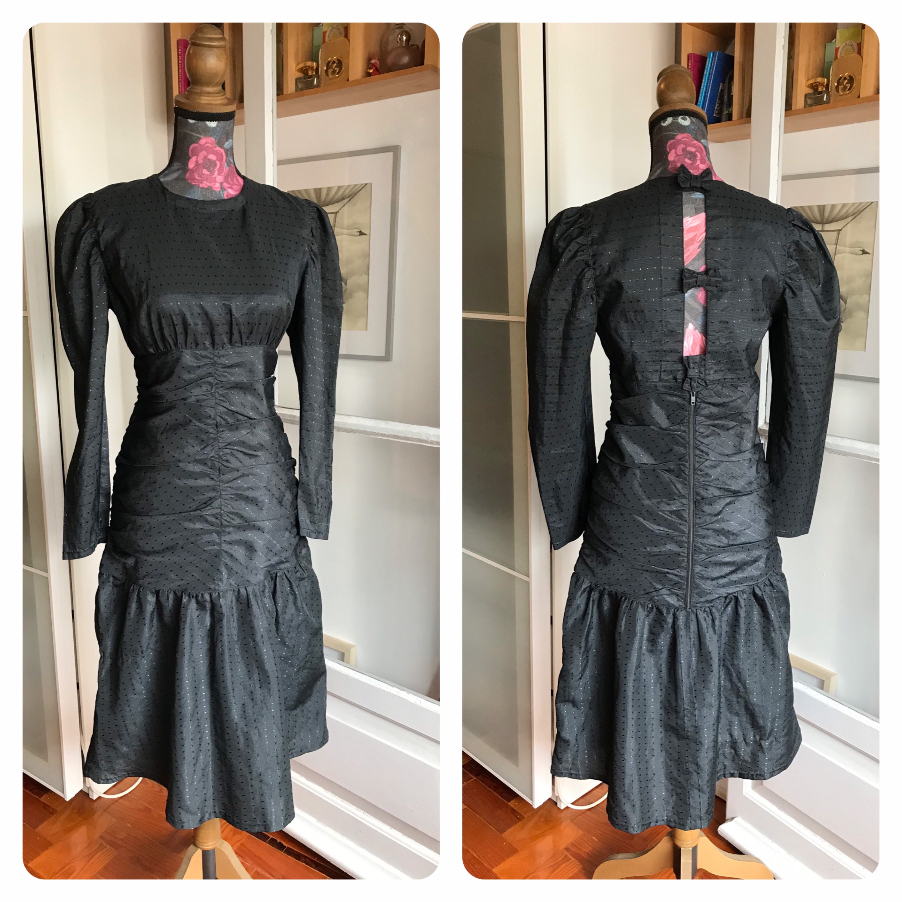 Años 80 vestido de fiesta - Etsy España Años 80 vestido de fiesta - Etsy España