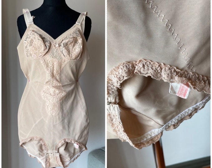 vintage-60s-70s-triumph-beige-one-piece-corselette-girdle-bodysuit