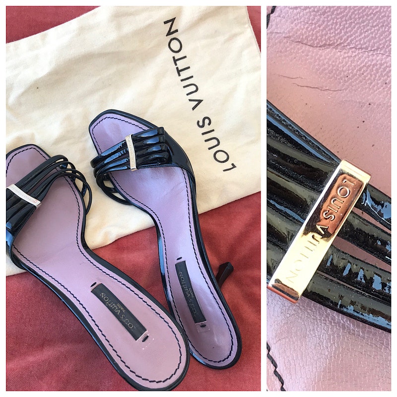 louis vuitton jelly sandals