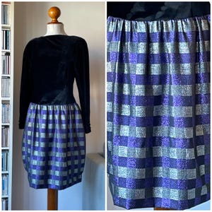 Vintage 80s Prom Dress; 80s Cocktail/Party Dress; 80s Puffball Dress