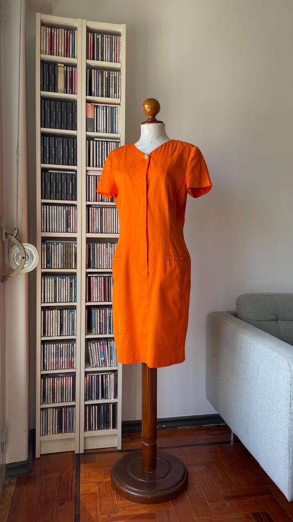 ヴィンテージ ラック オレンジ カラーボックス 棚 ラック 昭和レトロ レトロポップ インテリア