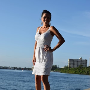 Cotton dress, women handmade dress, boho dress, beach dress, white dress, Summer Dress