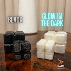 3D Printed Infinity Fidget Cube - Locally Made in the USA