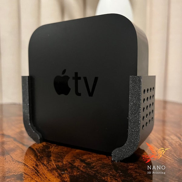 Support Apple TV 4k 2022 (compatible VESA) - Fabriqué localement aux États-Unis