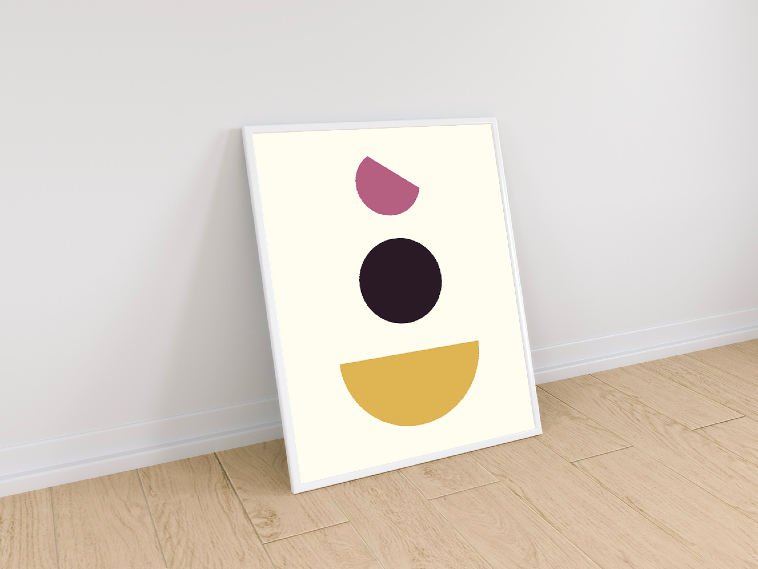 Geometric Shape Printable Art, Colorful Prints, Minimal Wall Print ...