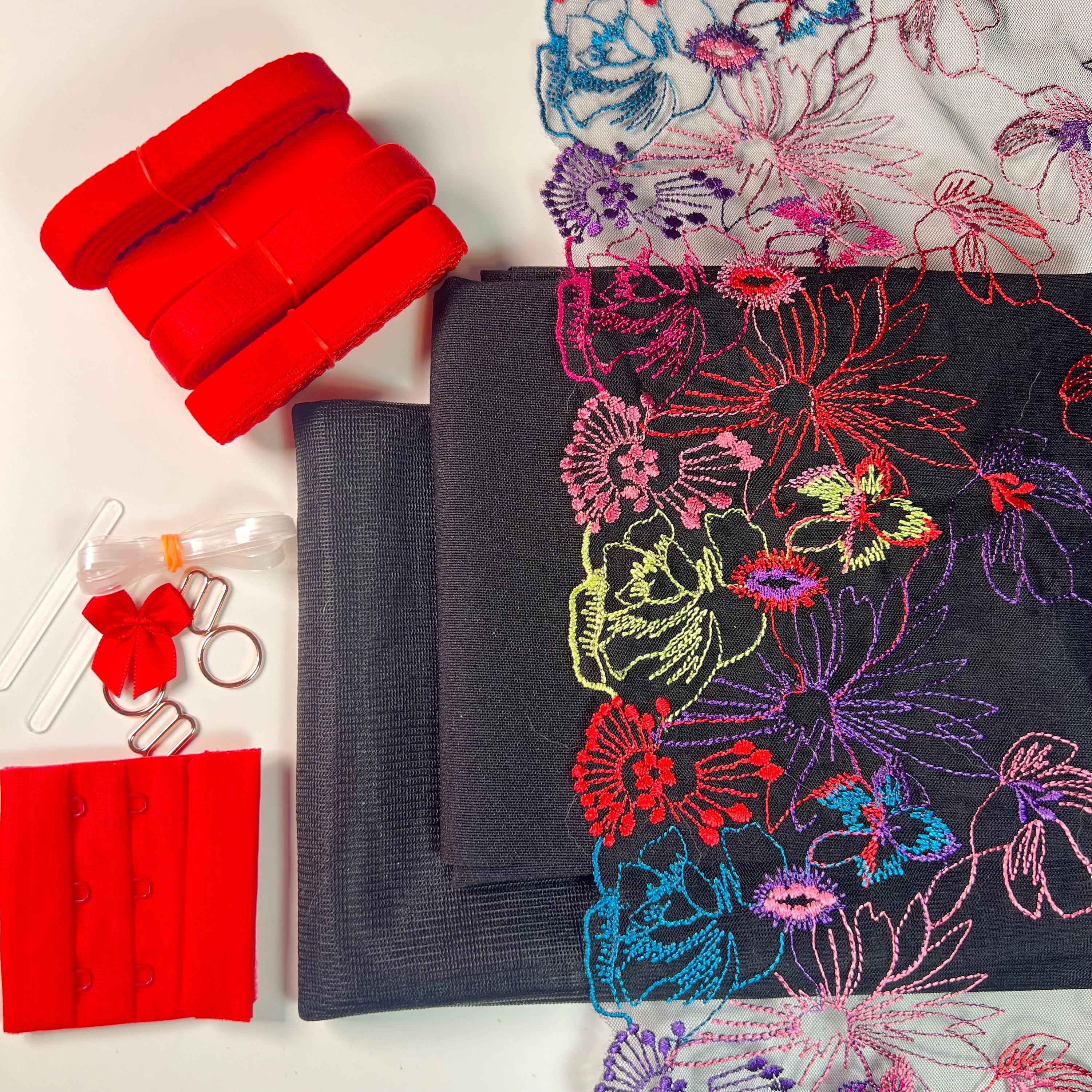 Joy - Bra Making Kit | Bra Sewing Kit | Non Stretch | Bralette DIY Kit ...