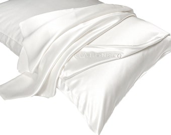 silk pillowcase etsy