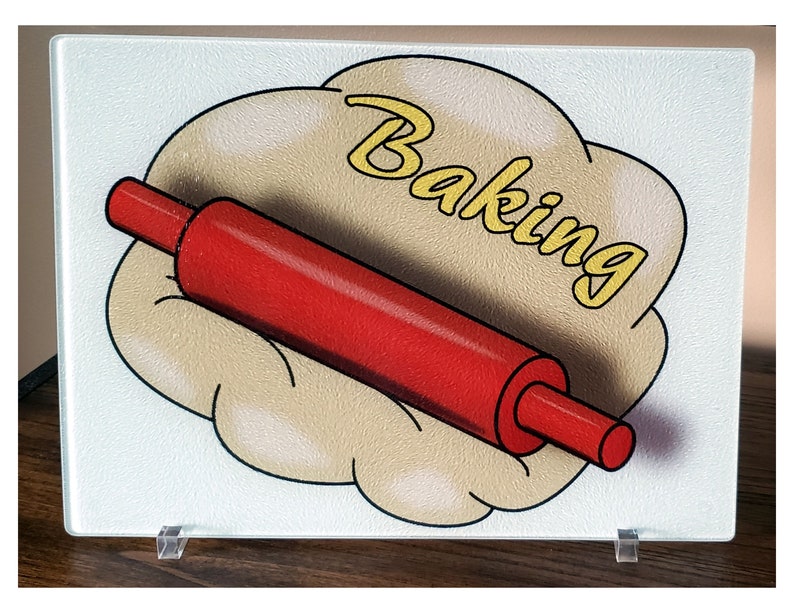 Glass Cutting Board Kitchen Baking Decoration Gift For Etsy